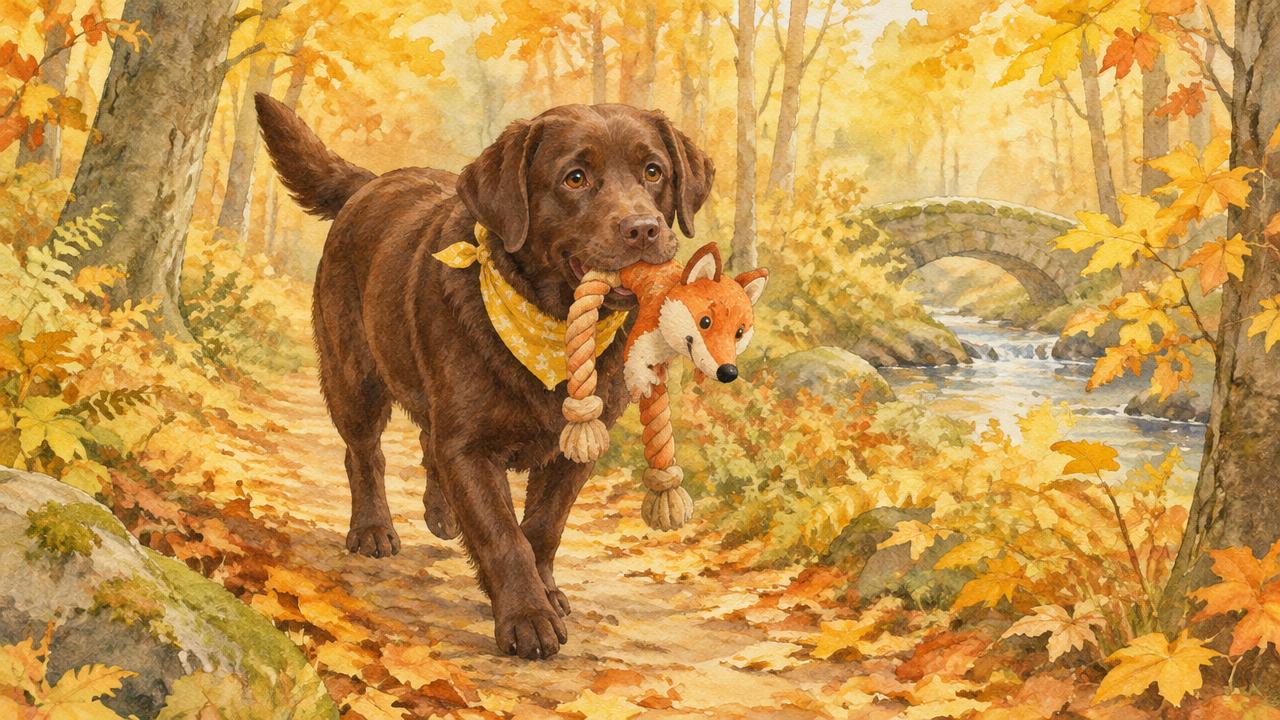 The Rope Fox Finds a Friend